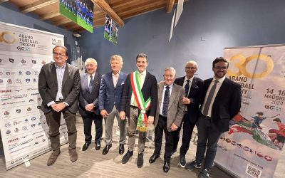 Francesco Franchi e Giancarlo Antognoni per il Torneo Internazionale di Calcio Giovanile “Città di Abano Terme”