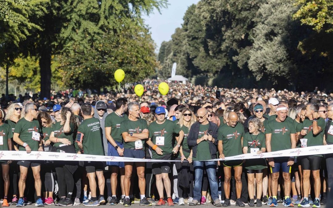 Corri la Vita vince ancora e la sua maglietta vola