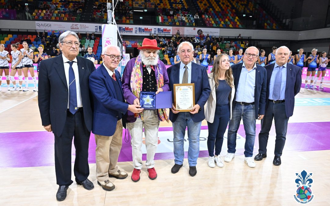 Il Premio Artemio Franchi alla società Azzurra Bisonte Volley Firenze