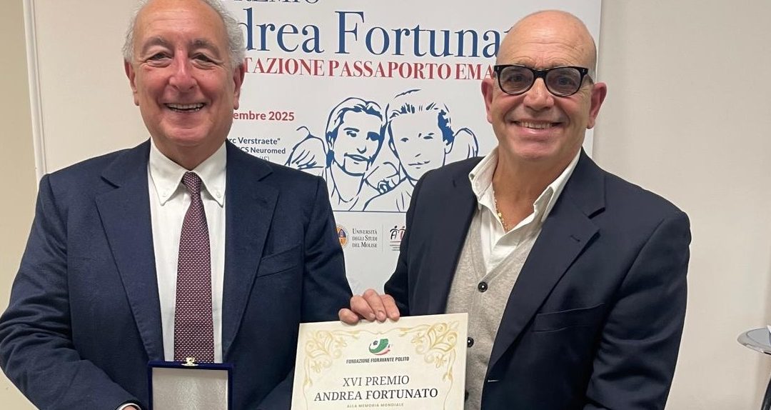 Alla memoria di Artemio Franchi il “Premio Andrea Fortunato – Lo Sport è Vita”
